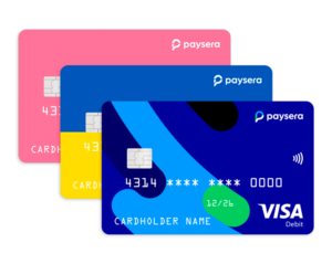 Paysera VISA card